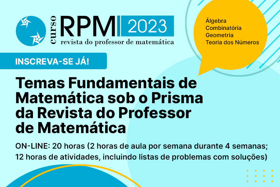 Não tema, matemática não é um problema!